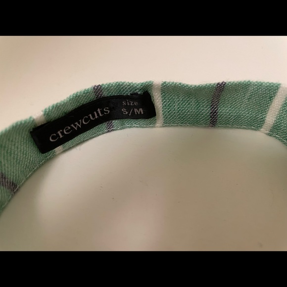 J. Crew crewcuts kids’ bow tie, green/stripe - Picture 3 of 4